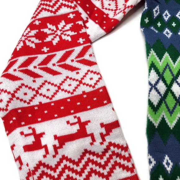 Raisevern unisex men's or women's ugly fun Christmas Llama in glasses sweater XL - Picture 5 of 6